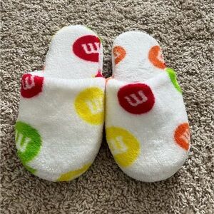 Colorful M&M's Slippers